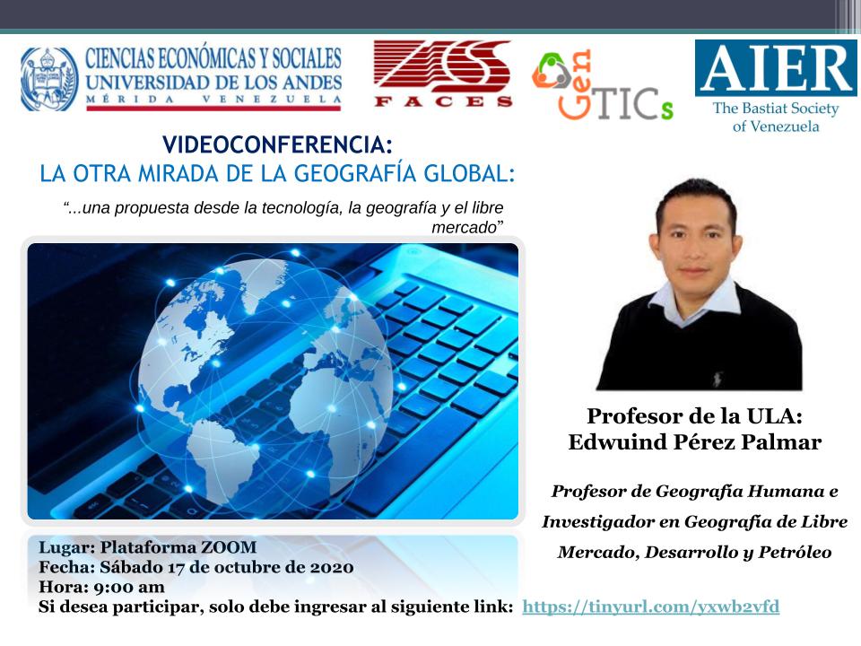 La Otra Mirada de la Geografía Global, conferencia en Mérida de la Sociedad Bastiat